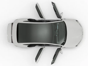 2024 BYD Seal With Interior 3D Model