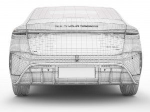 2024 BYD Seal With Interior Model 3D