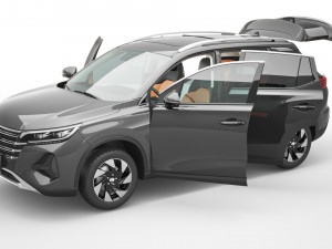 2024 GAC GS4 With Interior Modelo 3D