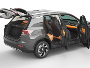 2024 GAC GS4 With Interior Modelo 3D