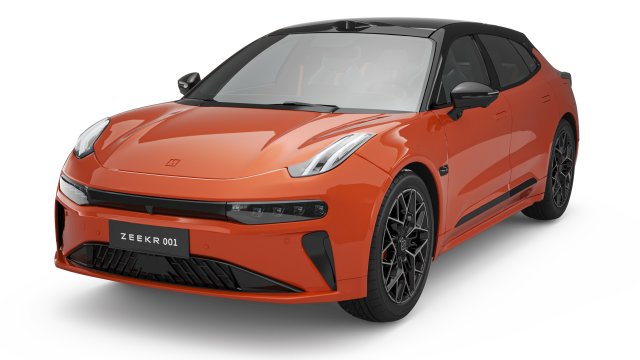 2024 Zeekr New 001 With Interior 3D 모델 .c4d .max .obj .3ds .fbx .stl .blend 