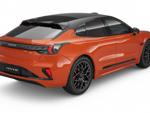 2024 Zeekr New 001 With Interior 3D 모델