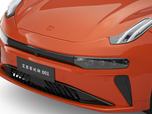 2024 Zeekr New 001 With Interior 3D 모델