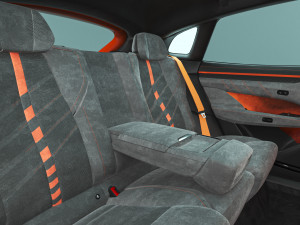 2024 Zeekr New 001 With Interior 3D 모델