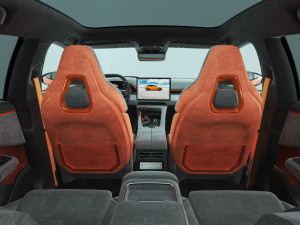 2024 Zeekr New 001 With Interior 3D 모델