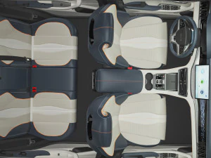 2024 BYD Seal U Song Plus DM-I With Interior 3D Model