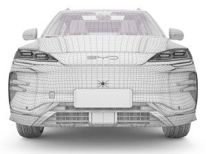 2024 BYD Seal U Song Plus DM-I With Interior Modèle 3D