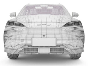 2024 BYD Seal U Song Plus DM-I With Interior 3D Model