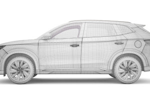 2024 BYD Seal U Song Plus DM-I With Interior Modèle 3D