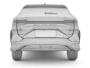 2024 BYD Seal U Song Plus DM-I With Interior 3D Model