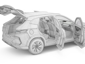 2024 BYD Seal U Song Plus DM-I With Interior Modèle 3D