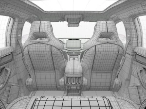 2024 BYD Seal U Song Plus DM-I With Interior 3D Model