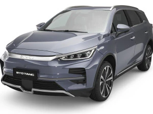 2024 बीवाईडी टैंग इंटीरियर के साथ 3D मॉडल