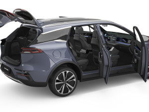2024 BYD Tang With Interior Model 3D