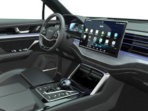 2024 BYD Tang With Interior Model 3D