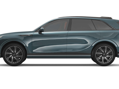 2025 Xpeng G9 With Interior 3D Model
