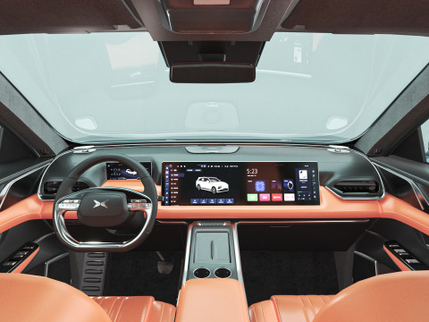 2025 Xpeng G9 With Interior 3D Model