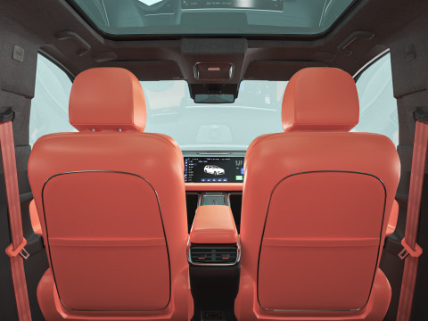 2025 Xpeng G9 With Interior 3D Model