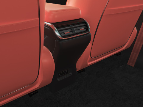 2025 Xpeng G9 With Interior 3D Model