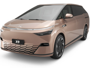 2024 Xpeng X9 With Interior 3D Model