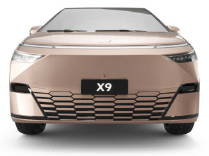 2024 Xpeng X9 With Interior 3D Model