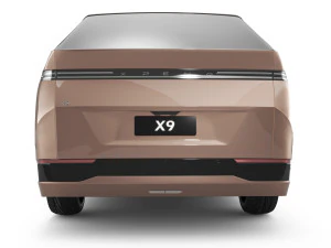 2024 Xpeng X9 With Interior 3D Model