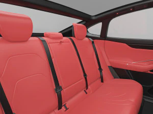 2024 Xiaomi SU7 With Interior 3D Model