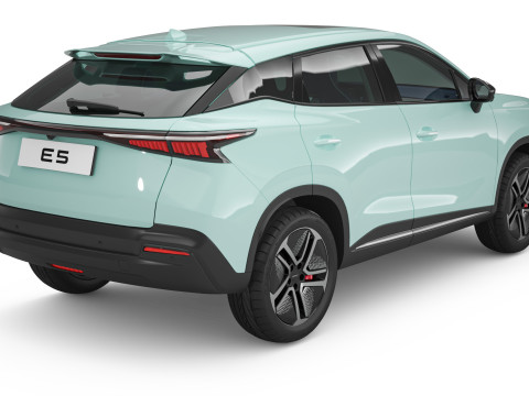 2024 Chery Omoda E5 With Interior 3D Модель