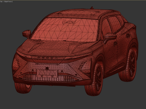 2024 Chery Omoda E5 With Interior 3D Модель