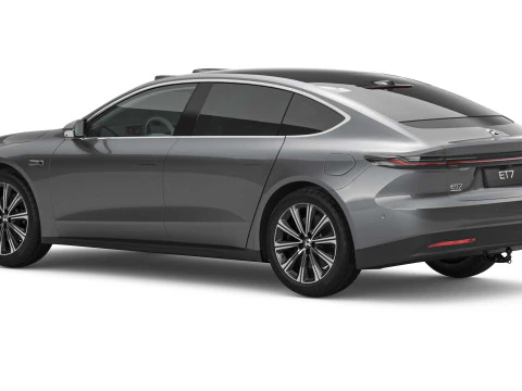 2025 Nio ET7 With Interior 3D Model