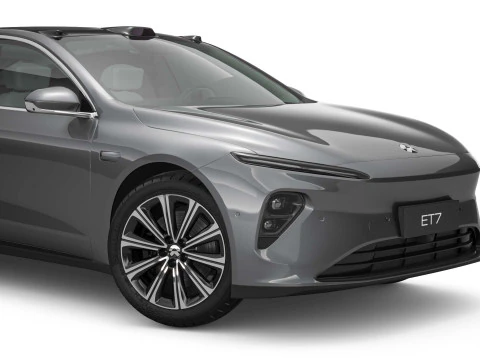 2025 Nio ET7 With Interior 3D Model