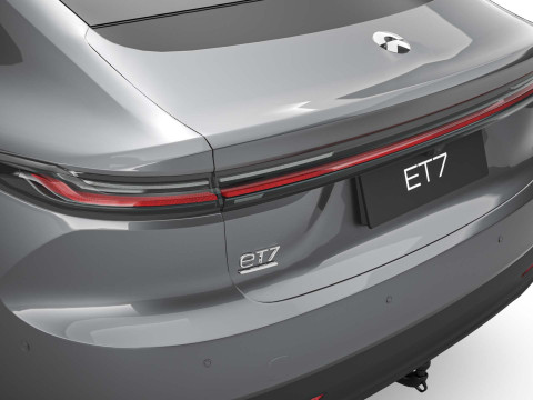 2025 Nio ET7 With Interior Model 3D