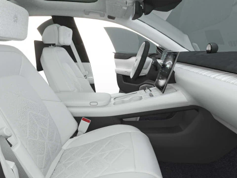 2025 Nio ET7 With Interior 3D Model