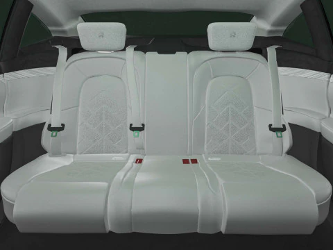 2025 Nio ET7 With Interior 3D Model