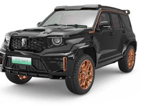 2024 GWM Tank 700 Hi4-T With Interior 3D Model