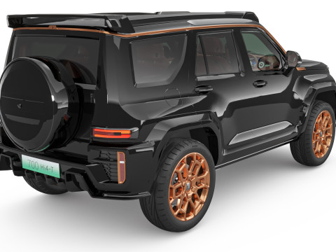 2024 GWM Tank 700 Hi4-T With Interior Modello 3D