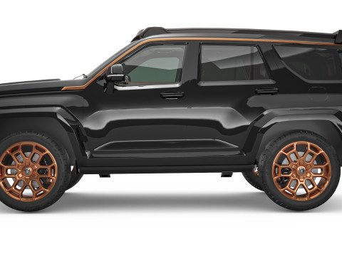 2024 GWM Tank 700 Hi4-T With Interior Modello 3D