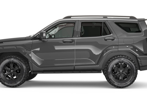 2024 Gwm Tank 400 HI4-T With Interior 3Dモデル