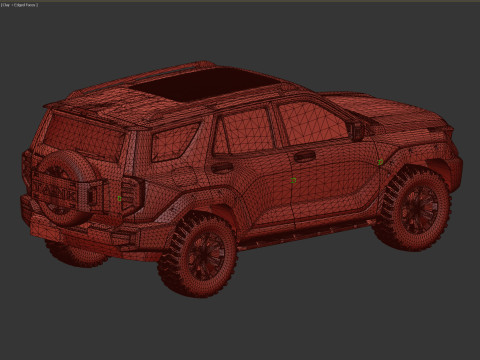 2024 Gwm Tank 400 HI4-T With Interior 3Dモデル
