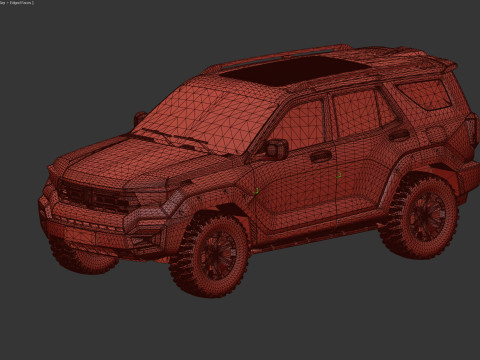 2024 Gwm Tank 400 HI4-T With Interior 3Dモデル