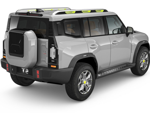 2025 Chery Jetour T2 With Interior Modèle 3D