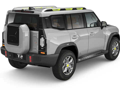 2025 Chery Jetour T2 With Interior 3D Model