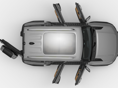 2025 Chery Jetour T2 With Interior Modèle 3D