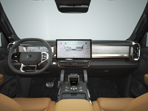 2025 Chery Jetour T2 With Interior Modèle 3D