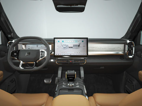 2025 Chery Jetour T2 With Interior 3D Model