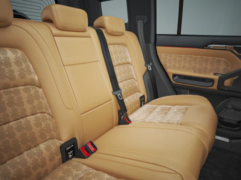 2025 Chery Jetour T2 With Interior 3D Model