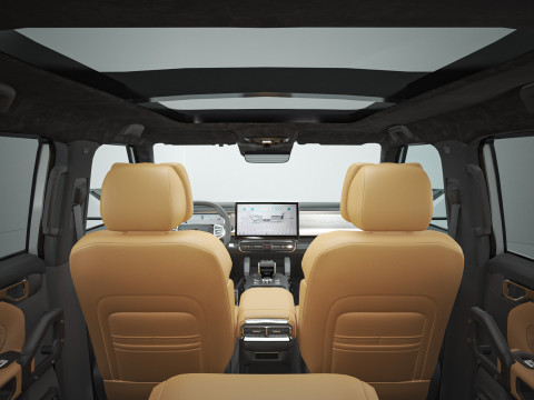 2025 Chery Jetour T2 With Interior Modèle 3D