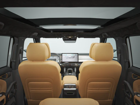2025 Chery Jetour T2 With Interior 3D Model