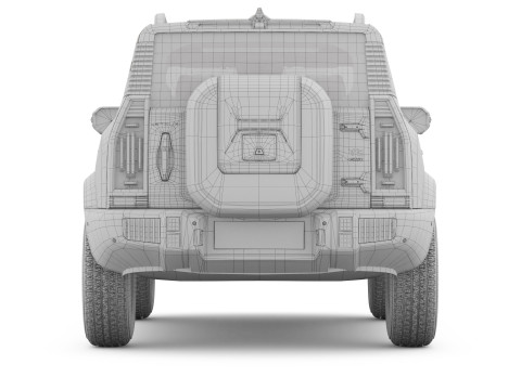 2025 Chery Jetour T2 With Interior Modèle 3D