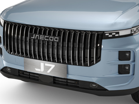 2024 Chery Jaecoo J7 With Interior 3D Модель
